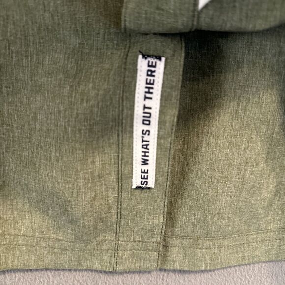 NWT Costa Hybrid Tech Fishing Shirt Mens Size Small Green Lightweight Boating - Picture 5 of 7